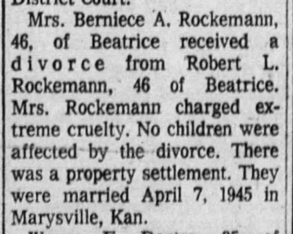 Clipping from Beatrice Daily Sun